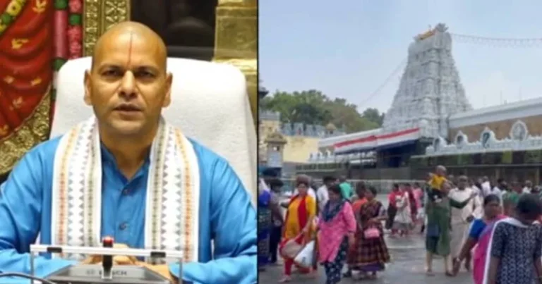 திருப்பதி தேவஸ்தானத்திற்கு சொந்தமான கோயில்களில் அன்னதானம் – நிர்வாக அதிகாரி அறிவிப்பு!