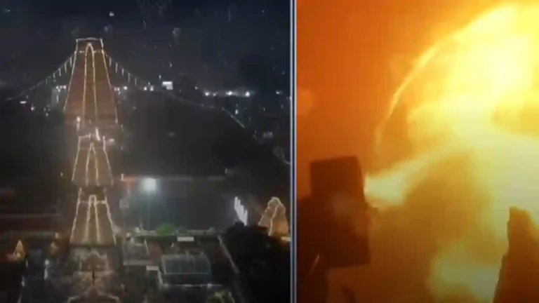 ஜோதி வடிவில் தோன்றிய சிவன்…திருவண்ணாமலை அண்ணாமலையார் கோயிலில் மகா தீபம்!