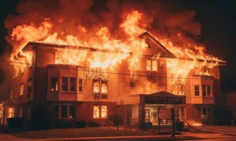 தூக்கத்திலேயே போன 16 உயிர்…. முதியோர் இல்லத்தில் பயங்கரத் தீ விபத்து…. 15 பேர் காயம்….!! 