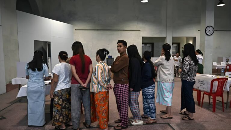 உள்நாட்டுப் போருக்கு மத்தியில் மியான்மரில் பொதுத்தேர்தல்  