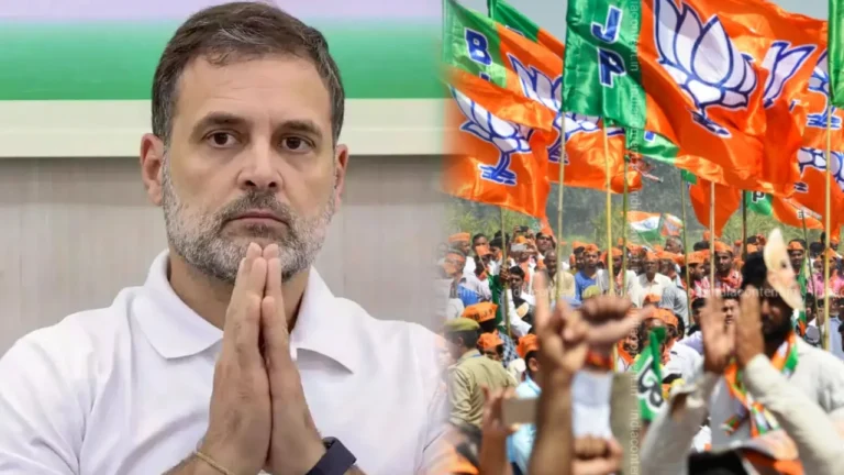 இந்தியாவுக்கு எதிரான சக்திகளுடன் கரம்கோர்க்கும் ராகுல் காந்தி? –  பாஜக குற்றச்சாட்டு!