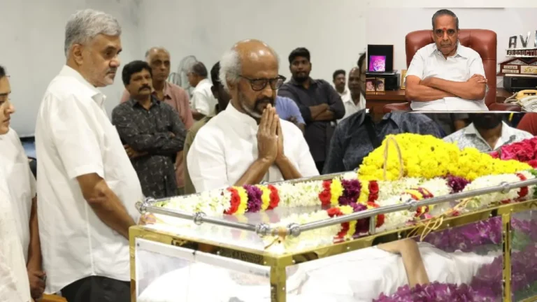 ஏவிஎம் சரவணன் ஒரு அற்புதமான மனிதர் – ரஜினிகாந்த்