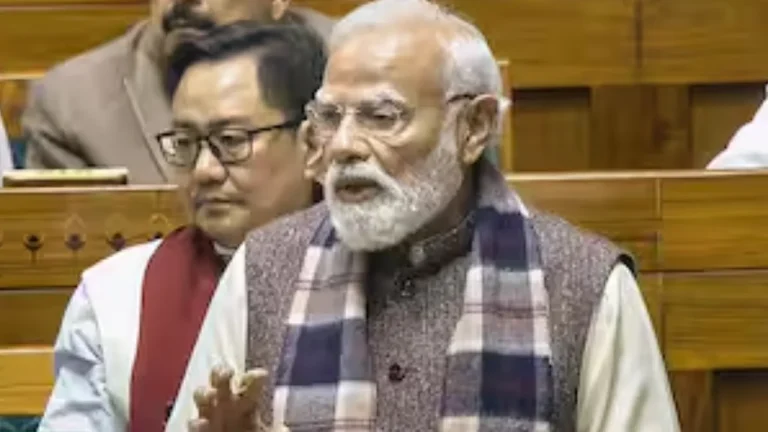 பிரிட்டிஷ்-க்கு பதிலடி கொடுக்க வந்ததே வந்தே மாதரம் பாடல் – பிரதமர் மோடி