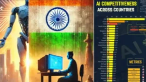 உலகளவிலான செயற்கை நுண்ணறிவு போட்டி – இந்தியா 3வது இடம்!