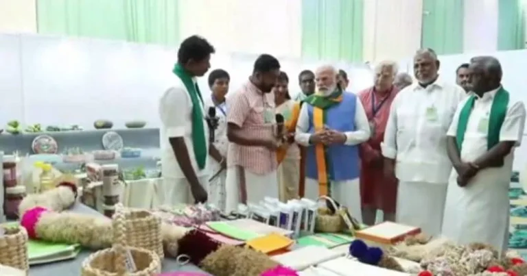 தமிழக விவசாயிகளின் இயற்கை வேளாண்மை வியப்பளிக்கிறது – பிரதமர் மோடி புகழாரம்!