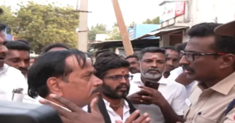 சந்தனகூடு கொடியேற்ற நிகழ்ச்சிக்கு அனுமதி வழங்கியதை கண்டித்து போராட்டத்தில் ஈடுபட்ட பொதுமக்கள் கைது!