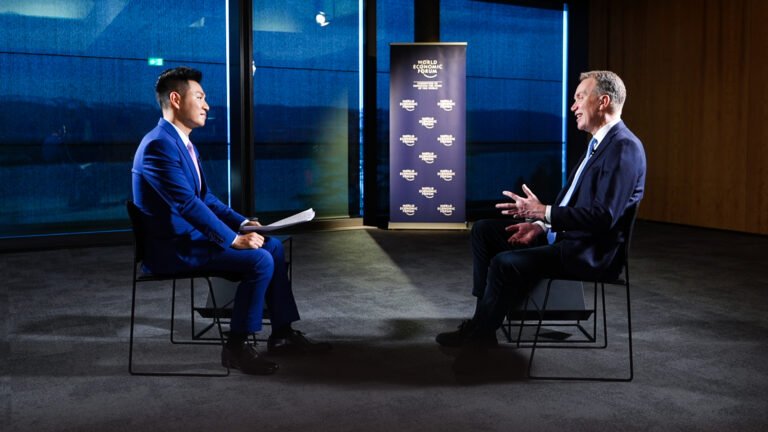 உலகப் பொருளாதார மன்றத் தலைமை இயக்குநரின் சிறப்புப் பேட்டி