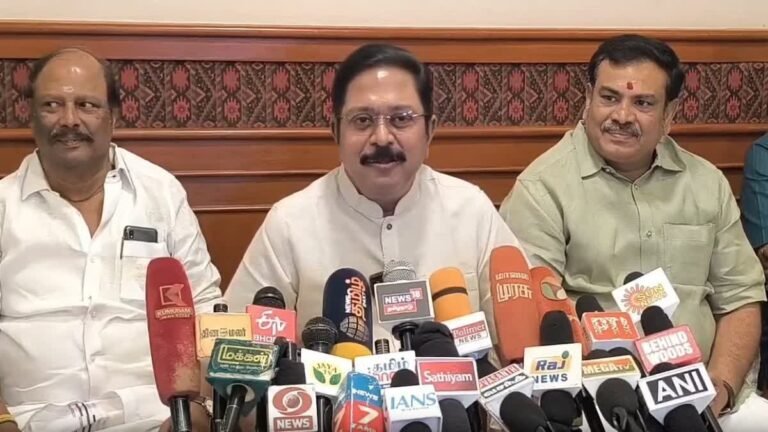 தேசிய ஜனநாயக கூட்டணியில் இணைகிறோம் – டிடிவி. தினகரன்..!