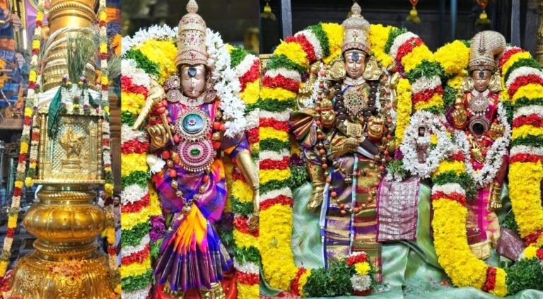 மதுரை மீனாட்சி அம்மன் கோவிலில் தை தெப்பத் திருவிழாகொடியேற்றத்துடன் துவங்கியது.