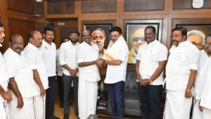 லேட்டா வந்தாலும் லேட்டஸ்ட்டா வைத்திலிங்கம் வந்திருக்கிறார் – முதல்வர் ஸ்டாலின்!