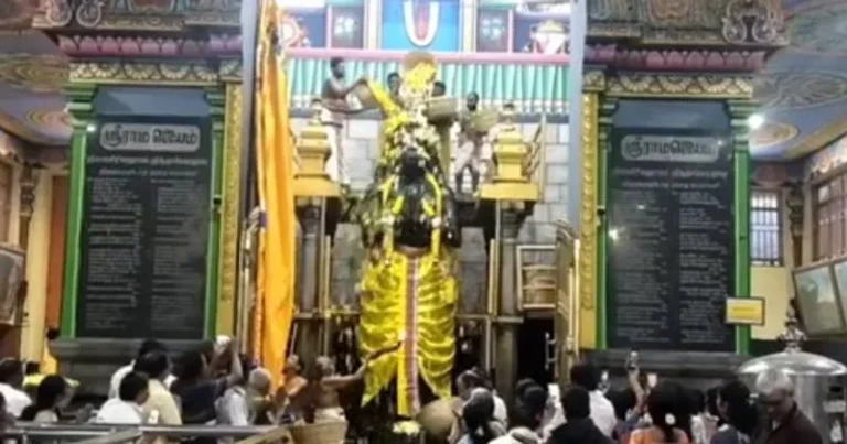 ஆங்கில புத்தாண்டு – நாமக்கல் ஆஞ்சநேயர் கோயிலில் திரளான பக்தர்கள் சாமி தரிசனம்!