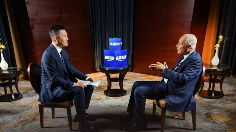 அரபு நாடுகள் லீக்கின் தலைமைச் செயலாளர் சீன ஊடகக் குழுமத்துக்குப் பேட்டி