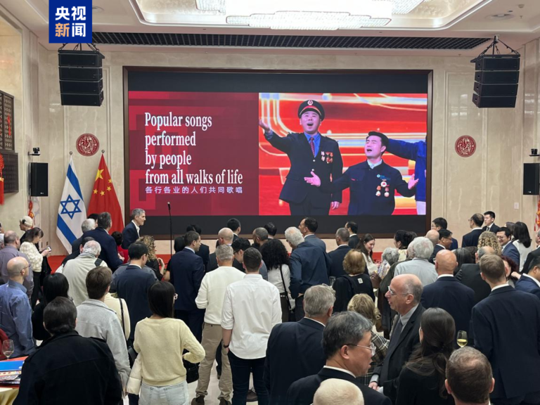 இஸ்ரேலில் வசந்த விழா கொண்டாட்ட விருந்து