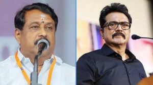 நயினார் நாகேந்திரனுடன் சரத்குமார் சந்திப்பு