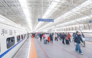 வசந்த விழாவின் போது ரயில் மேலும் பயணங்களின் எண்ணிக்கை