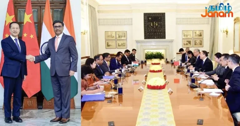 சீன துணை வெளியுறவு அமைச்சருடன் விக்ரம் மிஸ்ரி சந்திப்பு