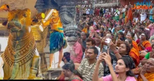 மகா சிவராத்திரியை ஒட்டி திருவண்ணாமலையில் அலைமோதிய பக்தர்கள் கூட்டம்!