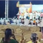 காலி சேர்களுடன் நடந்த பாஜக மாநாடு