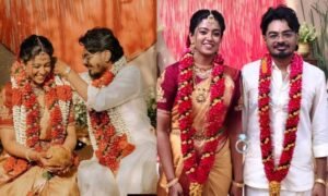 இசையமைப்பாளரை கரம்பிடித்த பாரதிகண்ணம்மா சீரியல் நடிகை…