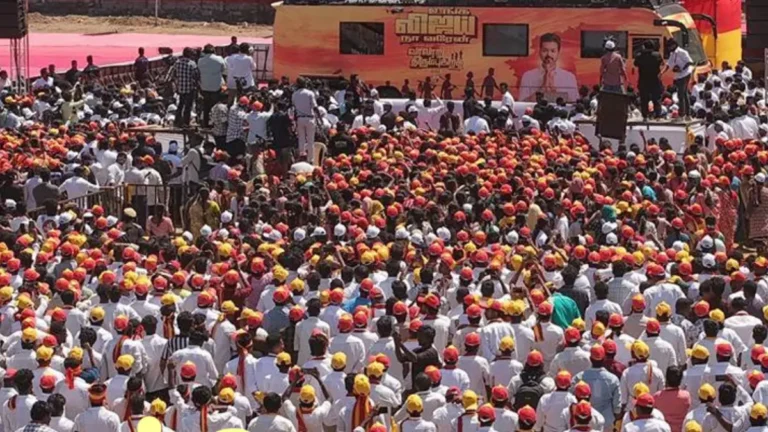 சேலம் தவெக கூட்டத்தில் உயிரிழப்பு – சந்தேக மரணம் என போலீஸ் வழக்கு!