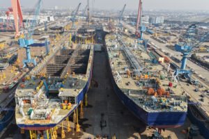 2025இல் சீன கப்பல் கட்டும் துறையின் சர்வதேச சந்தை பங்கீடு முன்னணி