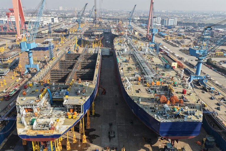 2025இல் சீன கப்பல் கட்டும் துறையின் சர்வதேச சந்தை பங்கீடு முன்னணி