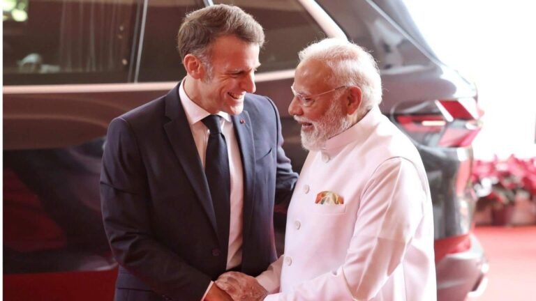 இந்தியா – பிரான்ஸ் இடையே 20-க்கும் மேற்பட்ட ஒப்பந்தங்கள் கையெழுத்து  