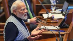 இஸ்ரேல் நாடாளுமன்றத்தில் பயங்கரவாதத்திற்கு எதிராக உரையாற்றிய பிரதமர் மோடி  