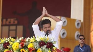 பெரம்பூர் தொகுதியில் விஜய் போட்டி? தவெக செயல்வீரர்கள் கூட்டத்தில் நிர்வாகிகள் சூசகத் தகவல்  