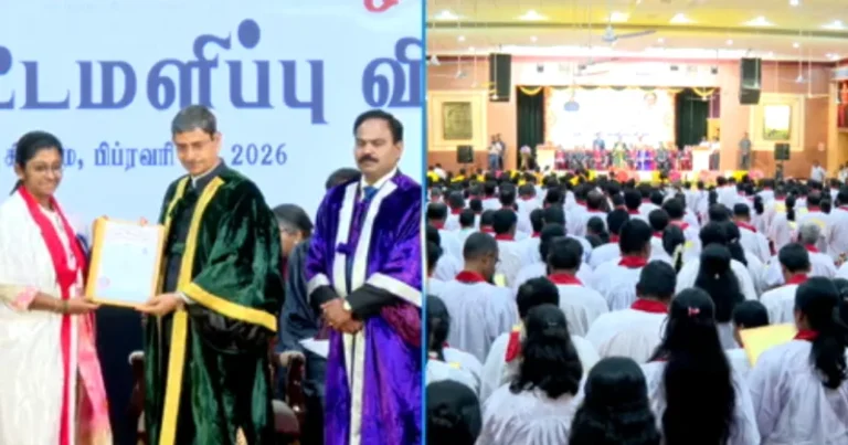 சென்னை அண்ணா பல்கலைக் கழக விழா – மாணவர்களுக்கு பட்டங்களை வழங்கினார் தமிழக ஆளுநர் ஆர்.என்.ரவி!