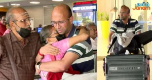 துபாயிலிருந்து பத்திரமாக தாயகம் திரும்பிய இந்தியர்கள் – கண்ணீர் மல்க வரவேற்ற உறவினர்கள்!