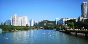 அழகான சுற்றுச்சூழல் கொண்ட யுன்தாங் ஏரி