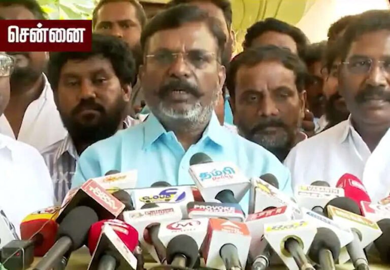 “விசிக திமுகவால் சிதைக்கப்படும் அளவிற்கு மோசமான கட்சி இல்லை”- திருமாவளவன்