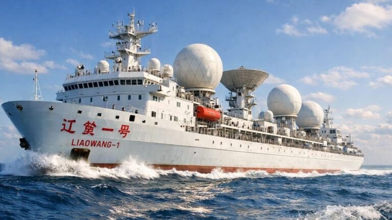 வளைகுடா போர்: களத்தில் சீன உளவுக் கப்பல்!