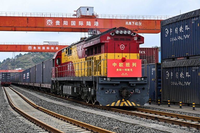 சீன-ஐரோப்பிய சரக்கு ரயில் சேவை குறித்த கருத்து கணிப்பு