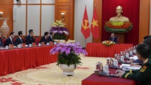 சீன-வியட்நாம் 3+3 நெடுநோக்கு பேச்சுவார்த்தை அமைப்பு முறையின் முதலாவது அமைச்சர் நிலை கூட்டம்