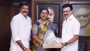தேமுதிகவுக்கு மாநிலங்களவை சீட்; ஸ்டாலின் – சுதீஷ் சந்திப்பில் எட்டப்பட்ட அதிரடி உடன்பாடு  