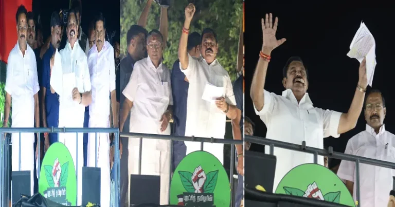 தமிழக சட்டப்பேரவை தேர்தல் – விஜபி தொகுதி பட்டியல்!