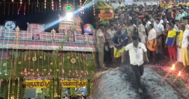 ஈரோடு:பண்ணாரி அம்மன் கோயிலில் குண்டம் திருவிழா கோலாகலம்!