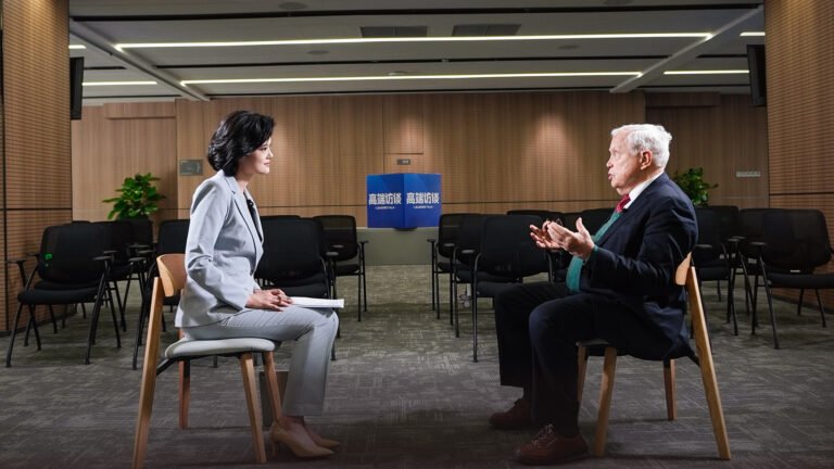 பொருளியல் நோபல் பரிசு பெற்ற ஹெக்மேன் சீன ஊடகக் குழுமத்துக்குப் பேட்டி