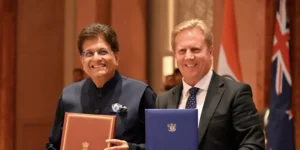 இந்திய பொருட்களுக்கு பூஜ்யம் வரி; இந்தியா, நியூசி., வர்த்தக ஒப்பந்தம் கையெழுத்து