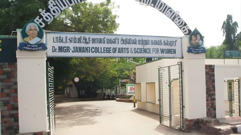 வேல்ஸ் பல்கலைக்கழகம் வசம் சென்ற எம்ஜிஆர் ஜானகி மகளிர் கல்லூரி  