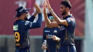 ஐபிஎல் 2026: லக்னோவைத் திணறடித்த பிரசித் கிருஷ்ணாவுக்கு ‘ஆட்டநாயகன்’ விருது  