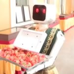 புதுச்சேரி வாக்குச்சாவடியில் ‘நிலா’ ரோபோவின் வரவேற்பு! கோயம்புத்தூர் நிறுவனம் உருவாக்கிய நவீன தொழில்நுட்பம்  