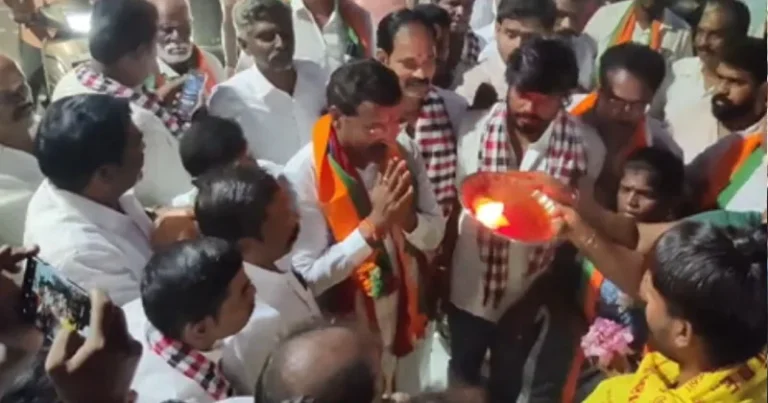 ஆவடி தொகுதி பாஜக வேட்பாளர் தீவிர பிரச்சாரம் – உற்சாக வரவேற்பு அளித்த வாக்காளர்கள்!