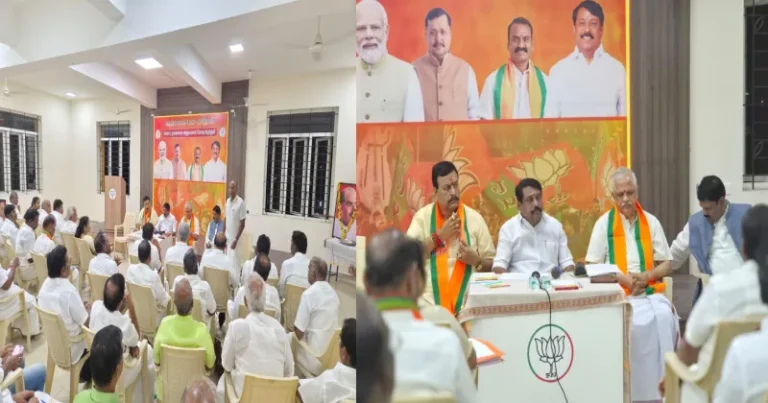 கோவையில் தமிழக பாஜக மையக்குழு கூட்டம் – சட்டப்பேரவை தேர்தல் வாக்கு எண்ணிக்கை தொடர்பாக ஆலோசனை!