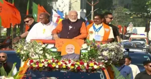 புதுச்சேரியில் பிரதமர் மோடி ரோட் ஷோ – என்டிஏ வேட்பாளர்களுக்கு வாக்கு சேகரிப்பு!