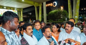 ஈரானில் சிக்கி தவித்த 327 மீனவர்கள் சென்னை வந்தனர் – பாஜக தலைவர்கள் வரவேற்பு!