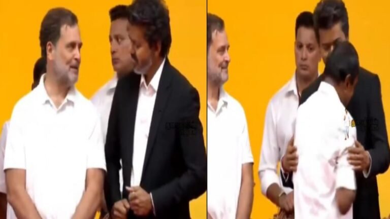 “ராகுல் காந்தியின் காதில் விஜய் சொன்ன அந்த ரகசியம்!