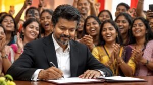 விஜய் போட்ட முதல் கையெழுத்து தெரியுமா…? 